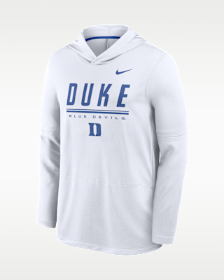 Мужские Duke Sideline Nike Dri-FIT College Long-Sleeve Hooded Top
