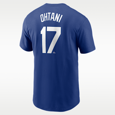 Playera Nike de la MLB para hombre Shohei Ohtani Los Angeles Dodgers Fuse