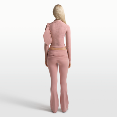 NikeSKIMS Ribbed Seamless Women's Cropped Full-Zip Jacket