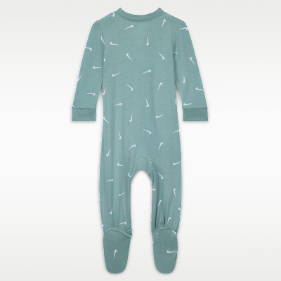 Nike Baby (0-9M) Printed Viscose Footed Coverall