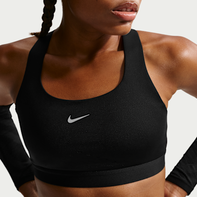 Nike Swift Yüksek Destekli Hafif Astarlı Kadın Spor Sütyeni görsel 3