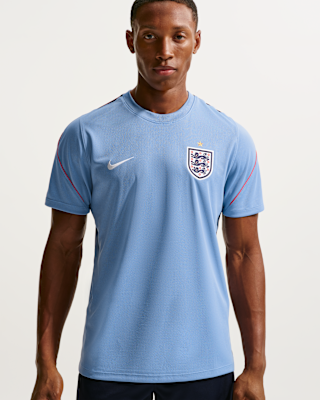 Мужские шорты England Strike Nike Soccer Dri-FIT Short-Sleeve Top