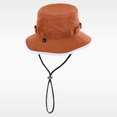 Texas Longhorns On-Field Apex Boonie Men's Nike Dri-FIT College Bucket Hat