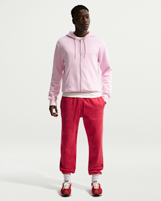Мужские  Nike Sportswear Club Washed Cuffed Fleece Pants