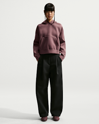 Женские Nike Pregame Fleece Loose Mid-Rise Trousers