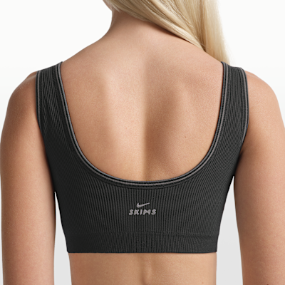 Bralette NikeSKIMS Ribbed Seamless med djup halsringning för kvinnor