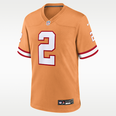 Jersey Nike de la NFL Game para hombre de Emeka Egbuka de los Tampa Bay Buccaneers
