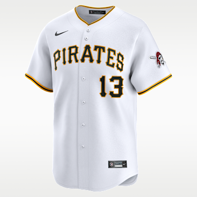 Jersey Nike Dri-FIT ADV de la MLB Limited para hombre Ke'Bryan Hayes Pittsburgh Pirates
