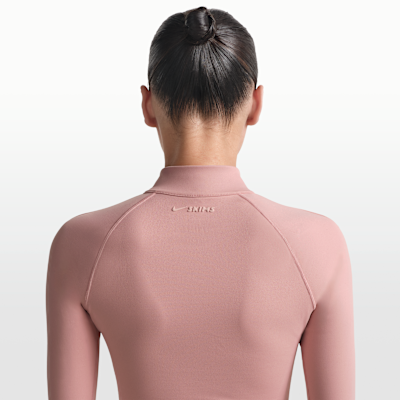 NikeSKIMS Matte Women's Mock-Neck Full-Zip Jacket