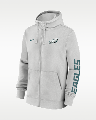 Мужское худи Philadelphia Eagles Club Nike NFL Full-Zip Hoodie