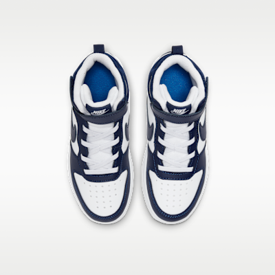 Tenis para niños de preescolar Nike Court Borough Mid 2