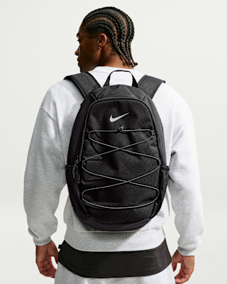 levi drawstring backpack nike Unisex Heritage Bag (13L), Black/Black/White, MISC 100% polyester Nike Bags | Backpacks, Rucksacks,