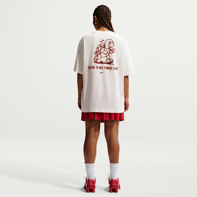Nike Sportswear Classic Bol Kadın Tişörtü görsel 5