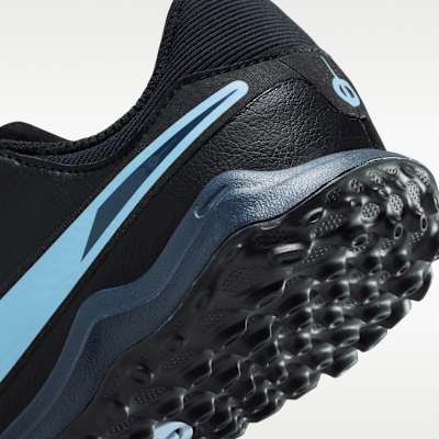 Tacos de fútbol de corte low para pasto sintético (turf) para niños de preescolar y grandes Nike Jr. Tiempo Legend 10 Academy