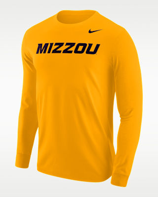 Мужская футболка Missouri Tigers Nike Football Long-Sleeve для футбола