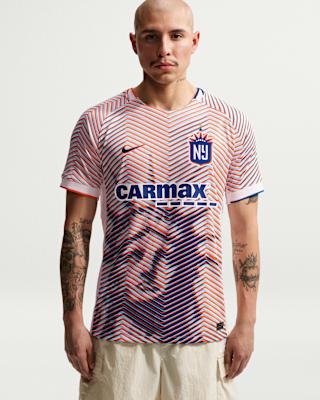 Мужские джерси Gotham FC Stadium Away Nike Dri-FIT NWSL Replica Jersey