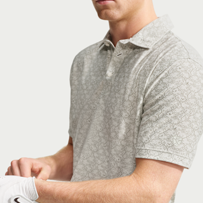 Nike Tailored Performance Microprint Erkek Golf Polo Üstü görsel 3