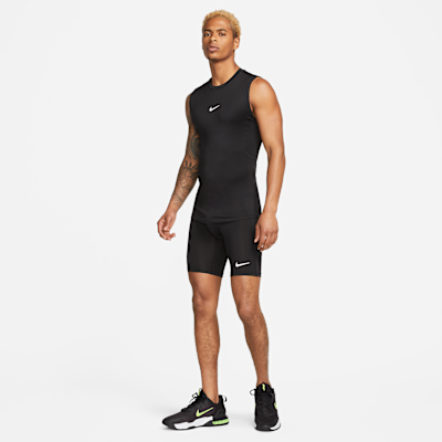 Nike Pro Dri-FIT Uzun Erkek Fitness Şortu görsel 7