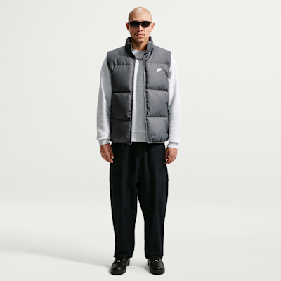 Nike Sportswear Club Therma-FIT Dolgulu Şişme Erkek Yeleği görsel 4