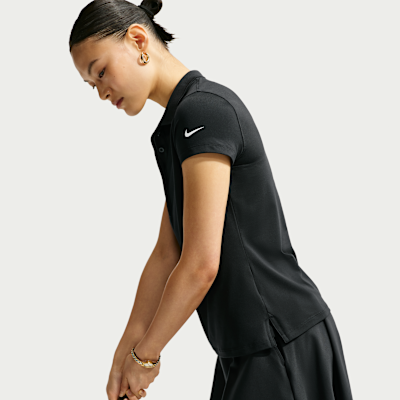 Поло для гольфа женское Nike Golf Club Dri-FIT UV Short-Sleeve