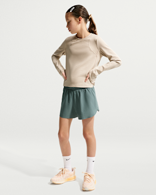 Детские шорты Nike MAVN Girls' Dri-FIT 3" Mid-Rise Repel Shorts для бега