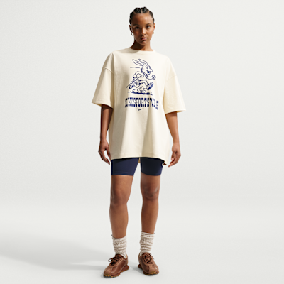 Nike Sportswear Classic Bol Kadın Tişörtü görsel 4