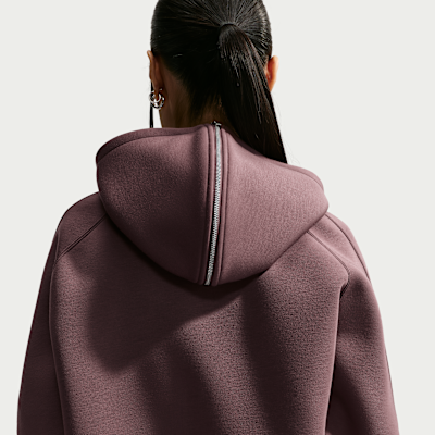Nike Pregame Fleece Oversize Kadın Kapüşonlu Sweatshirt'ü görsel 2