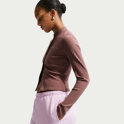 Nike Studio Fleece Orta Kalınlıkta Normal Belli Kadın Şortu görsel 4