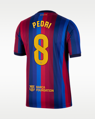 Мужские джерси Pedri Barcelona 2026/27 Stadium Home Nike Dri-FIT Soccer Jersey