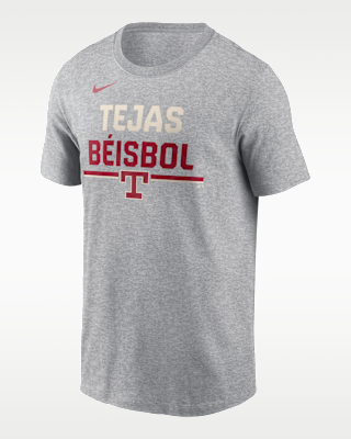 Мужская футболка Texas Rangers Stacked City Connect Nike MLB