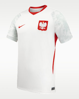 Мужские джерси Poland 2026 Stadium Home Nike Dri-FIT Soccer Jersey