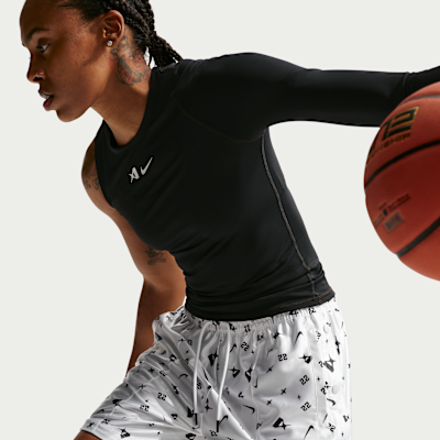 Nike A'ja Wilson Dri-FIT Basketbol Şortu görsel 4