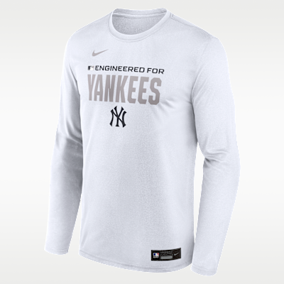 New York Yankees Authentic Collection Team Issue Men's Nike Dri-FIT MLB Long-Sleeve T-Shirt