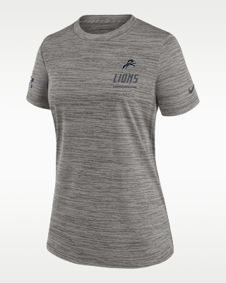 Женская футболка Detroit Lions Sideline Velocity Nike Dri-FIT NFL