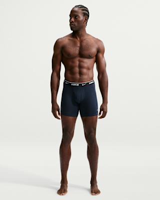 Мужские  Nike Essential Cotton Stretch Boxer Briefs (3-Pack)
