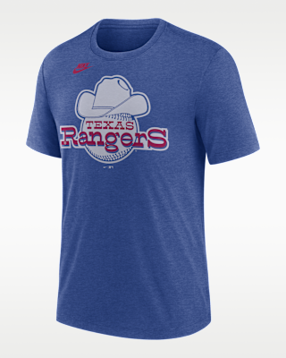 Мужская футболка Texas Rangers Cooperstown Logo Nike MLB