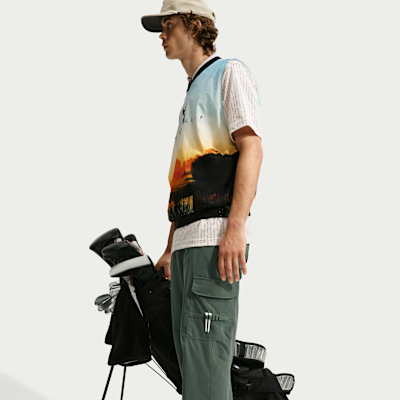 Nike Fairway Fresh Dri-FIT Bol Kesimli Erkek Golf Eşofman Altı görsel 4