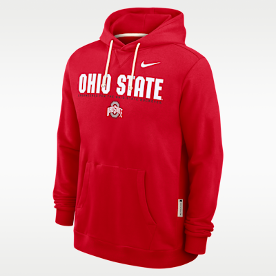 Ohio State Sideline Men's Nike Dri-FIT College Pullover Hoodie