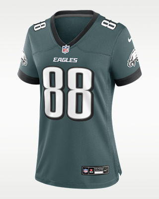 Женские джерси Dallas Goedert Philadelphia Eagles Women’s Nike NFL Game Jersey