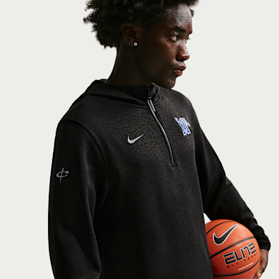 Memphis Tigers Nike NCAA Men's Basketball Coaches' Pullover Hoodie