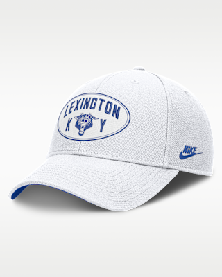 Женские Kentucky Legacy Letter Location Rise Nike Dri-FIT College A-Frame Adjustable Hat
