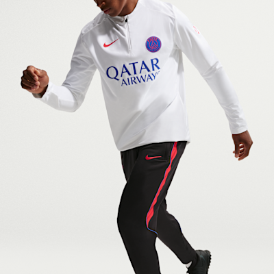 Nike Paris Saint-Germain Strike Nike Dri-FIT Örgü Erkek Futbol Eşofman Altı görsel 4