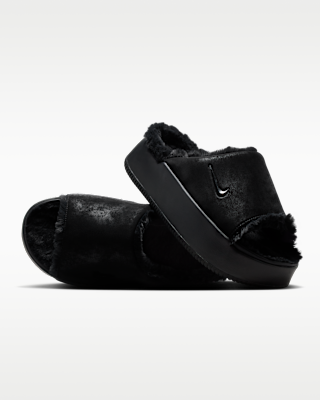 Unisex Nike Calm Elevation Fur Slides