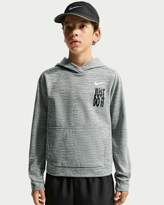 Детское худи Nike Trophy Big Kids' (Boys') Therma-FIT Fleece Pullover Hoodie