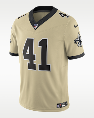 Мужские джерси Alvin Kamara New Orleans Saints Nike Dri-FIT NFL Limited Jersey