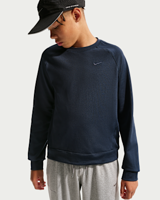 Детские Nike Primary Nano Big Kids' (Boys') Dri-FIT UV Long-Sleeve Crew-Neck Top