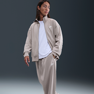 Nike Sportswear Club Men's Oversized Knit Tracksuit Bottoms
