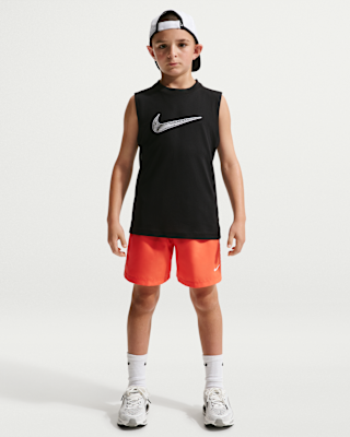 Детские шорты Nike Multi Big Kids' (Boys') Dri-FIT Woven Shorts