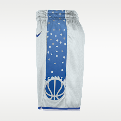 Shorts de alero polivalente de la NBA Nike Dri-FIT para hombre de los Orlando Magic de la colección City Edition