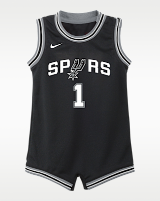 Детские  San Antonio Spurs Victor Wembanyama Icon Edition Baby Nike NBA Bodysuit